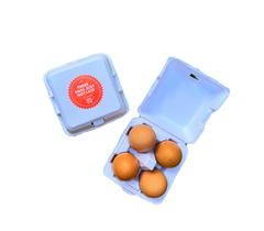 The Smart Coop "Just Got Laid" 4-Egg Carton