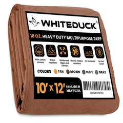 White Duck Outdoors  18 oz. 100% Cotton Canvas Tarp