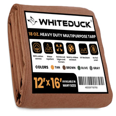 White Duck Outdoors  18 oz. 100% Cotton Canvas Tarp