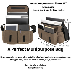 White Duck Outdoors Filios Messenger Bag