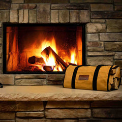 White Duck Outdoors Rectangle Canvas Firewood Log Carriers