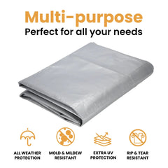 White Duck Outdoors  15' x 15' Super Heavy Duty Poly Tarp