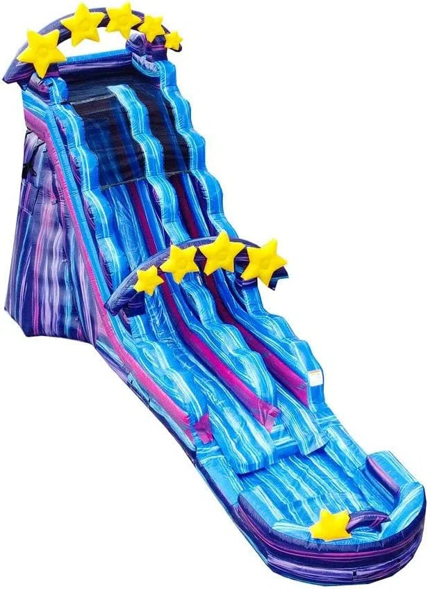 JumpOrange 19 FT Galaxy Commercial Grade Water Slide with Pool (with Blower) JPOG1220