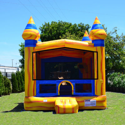 JumpOrange Titanium Commercial Grade Inflatable Bounce House for Kids and Adults (with Blower) JPOG1156