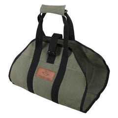 White Duck Outdoors Diamond Shape Canvas Firewood Log Carriers