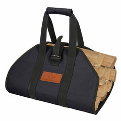 White Duck Outdoors Diamond Shape Canvas Firewood Log Carriers