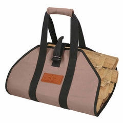 White Duck Outdoors Diamond Shape Canvas Firewood Log Carriers