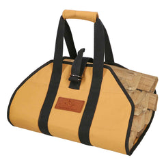 White Duck Outdoors Diamond Shape Canvas Firewood Log Carriers