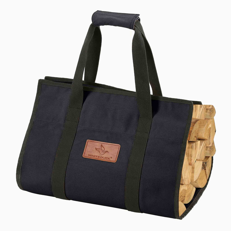 White Duck Outdoors Rectangle Canvas Firewood Log Carriers