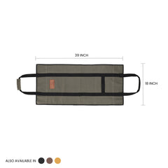 White Duck Outdoors Rectangle Canvas Firewood Log Carriers
