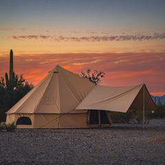 White Duck Outdoors Awning for Bell tents