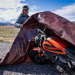 White Duck Outdoors 10’ x 10’ Super Heavy Duty Poly Tarp