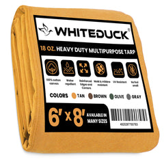 White Duck Outdoors  18 oz. 100% Cotton Canvas Tarp