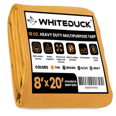 White Duck Outdoors  18 oz. 100% Cotton Canvas Tarp