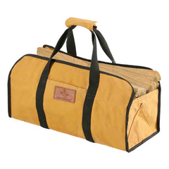 White Duck Outdoors Tote Shape Canvas Firewood Log Carriers