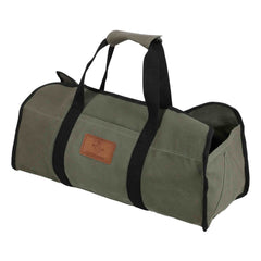 White Duck Outdoors Tote Shape Canvas Firewood Log Carriers