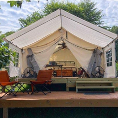 White Duck Outdoors Canvas Porch - Alpha Wall Tent