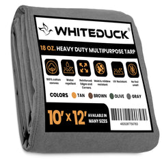 White Duck Outdoors  18 oz. 100% Cotton Canvas Tarp