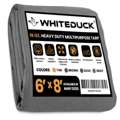 White Duck Outdoors  18 oz. 100% Cotton Canvas Tarp
